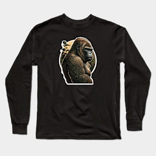 Shades of Toughness - Cool Gorilla Long Sleeve T-Shirt